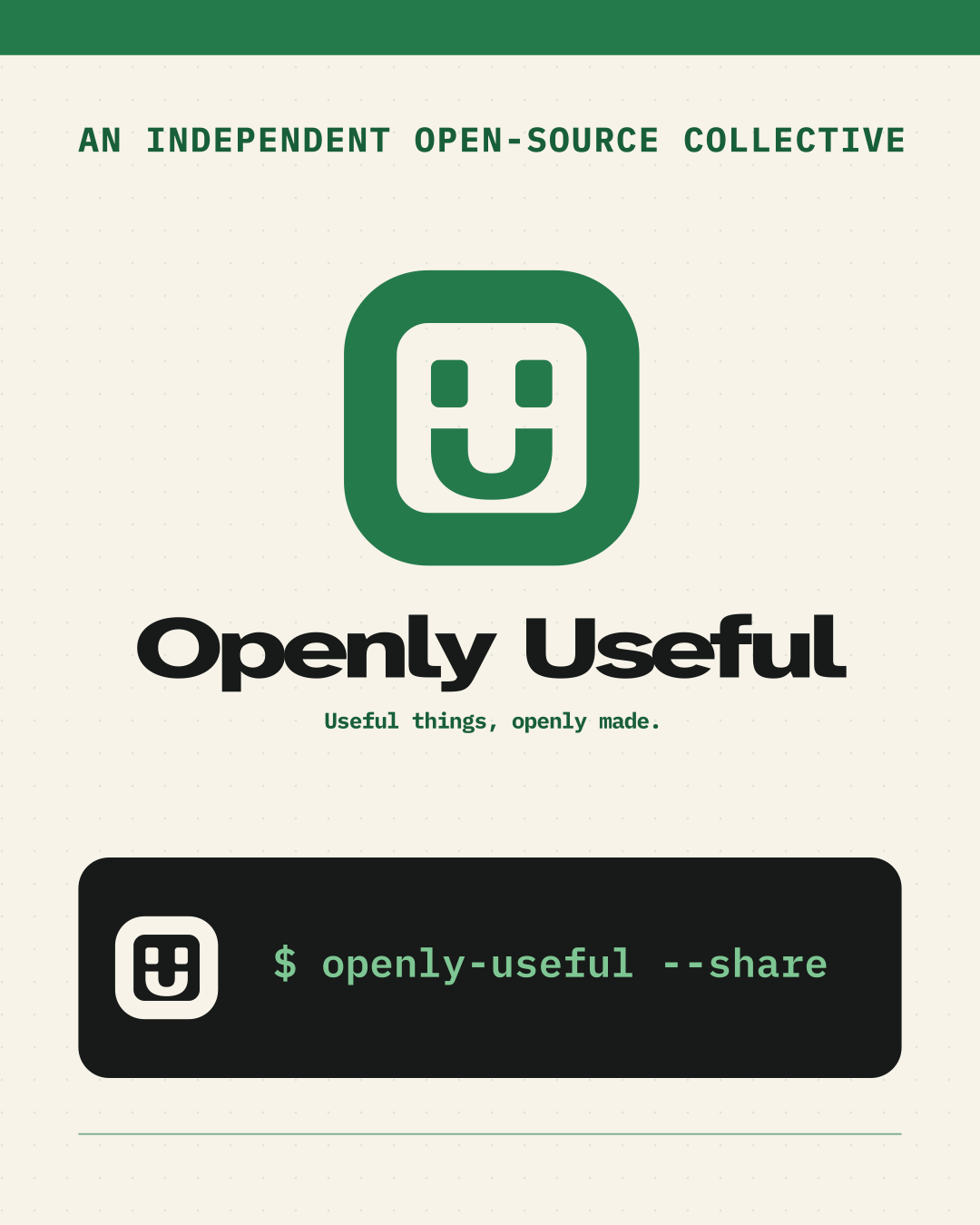 Portrait Openly Useful identity post